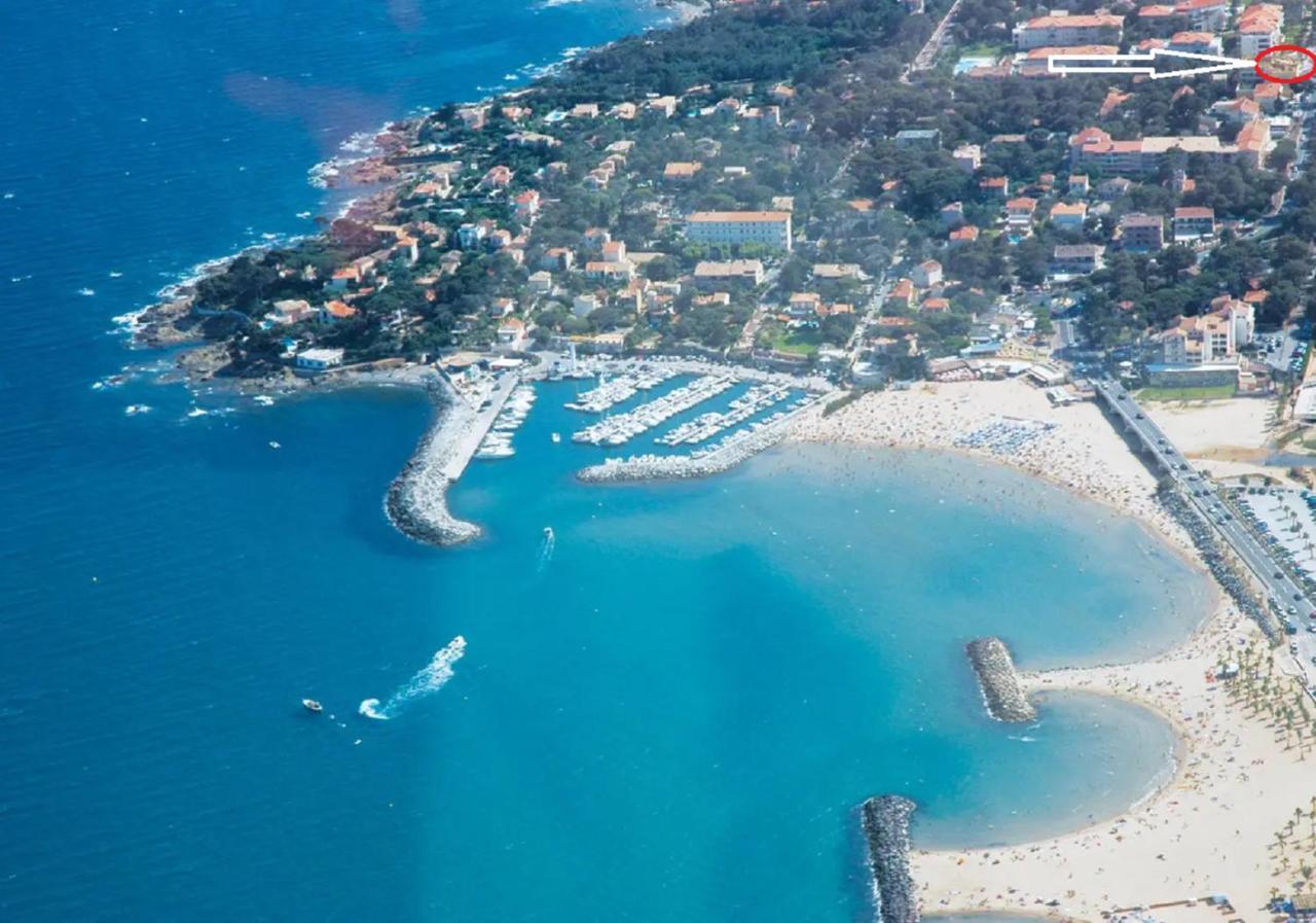 Pins Parasol Frejus Bagian luar foto